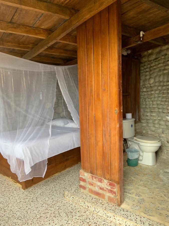 Ecohostal Palmares Del Rio Guachaca Bagian luar foto