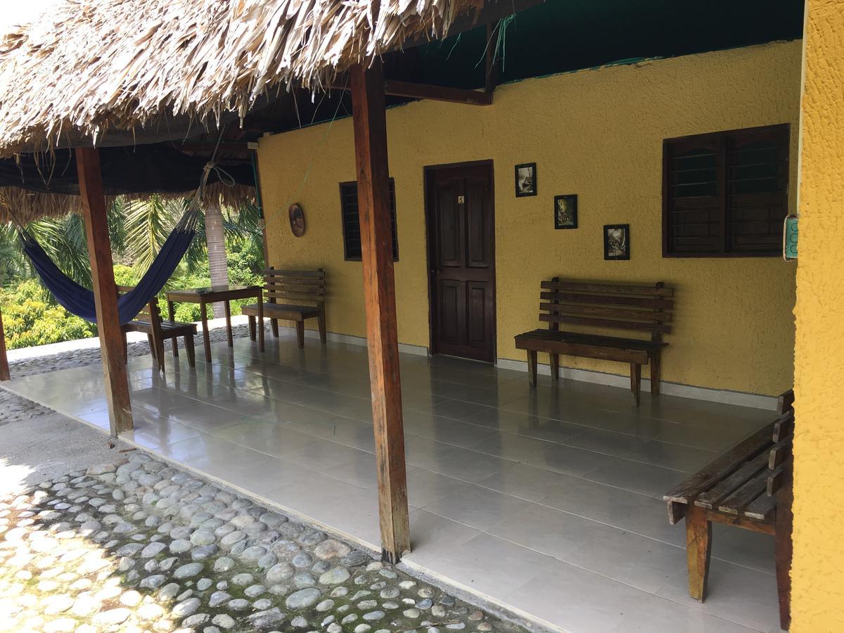 Ecohostal Palmares Del Rio Guachaca Bagian luar foto